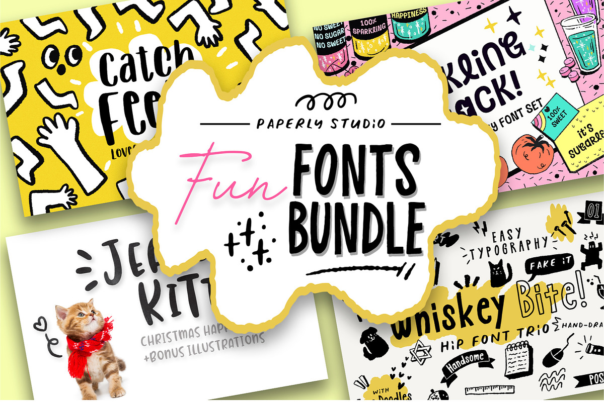 Fun Font Mini Bundle + Extras