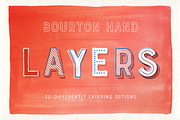 Bourton Hand Font, a Script Font by Kimmy Design (Thumbnail 9 of 12)
