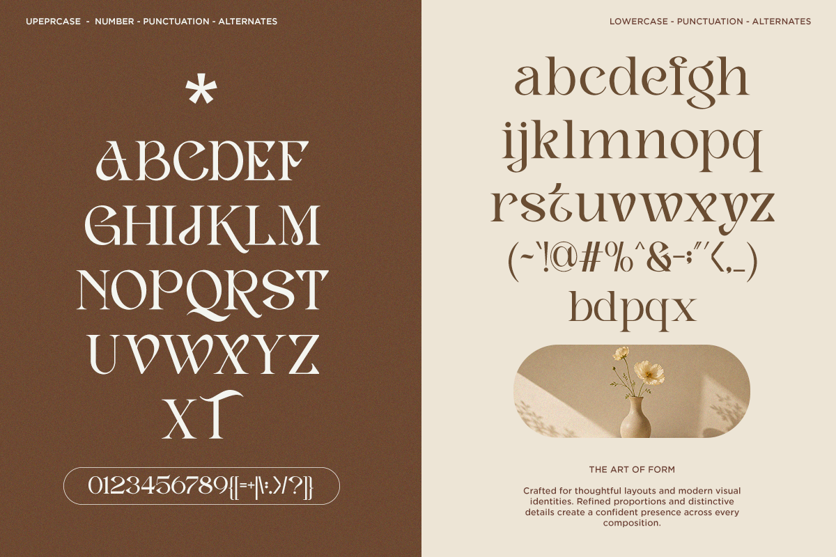 Luxury Fashion Serif Font - Avelind, a Serif Font by Font Liner (Photo 10 of 10)