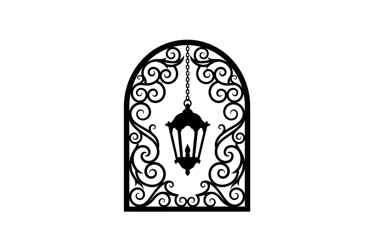 Ornate Lantern Arch SVG Bundle, an Illustration by jahid234 (Photo 5 of 31)