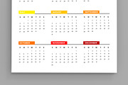 Wall Calendar 2025 Template, a Stationery Template by MightyDesign (Thumbnail 4 of 7)