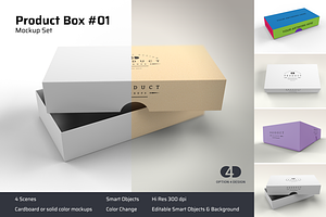 Product Box Mockup #01