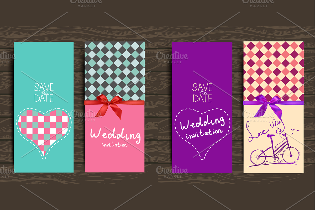 Elegant Wedding Cards suits, an Invitation Template by mollyli.ai (Photo 1 of 5)