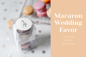 Macaron favor styled stock photo featuring stock photography, styled stock