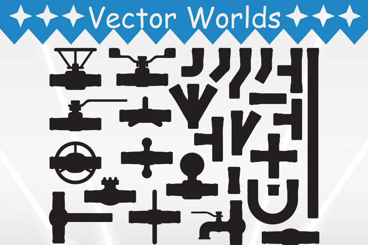 Tube Svg, Pipe, Pipes, Tubes Svg, an Object Graphic by VectorWorlds (Photo 3 of 3)