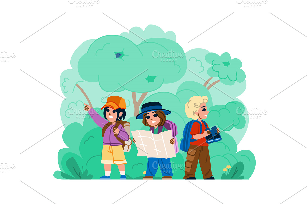 outdoors hiking nature walks hobby, a Person Illustration by pikepicture