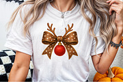 Christmas Coquette Bows PNG, an Illustration by Sublimation Artist (Thumbnail 6 of 9)