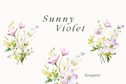 Watercolor Floral Bundle (45 in 1), a Decorative Illustration by Lana Elanor (Thumbnail 177 of 180)