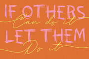 Human Scratch Fonts, a Handwritten Font by tomatstudio (Thumbnail 4 of 5)