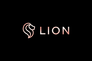 Lion Head Line Minimal Logo, a Branding & Logo Template by ika trisiana
