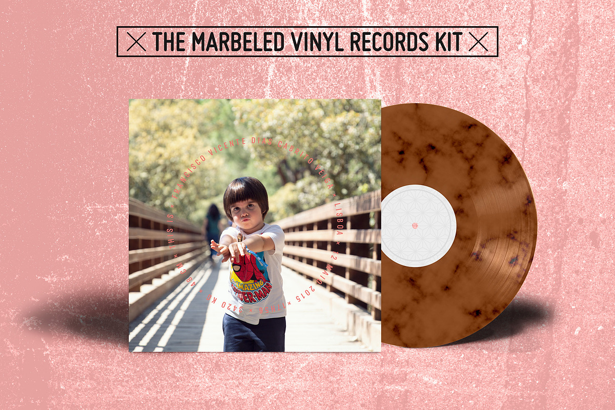 20 Marbled Vinyl Records - Mockup, a Product Mockup by this is awsm (Photo 22 of 23)