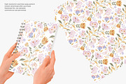 Whimsical folk seamless pattern, a Pattern Graphic by Pink Studio Art (Thumbnail 3 of 4)