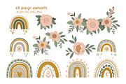 Flower Fairy Vector Clipart, a Decorative Illustration by Jenny Quince (Thumbnail 3 of 10)