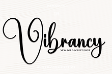 Vibrancy | Script Font