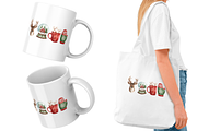 Watercolor Christmas Designs, an Illustration by Markicha Art (Thumbnail 3 of 7)