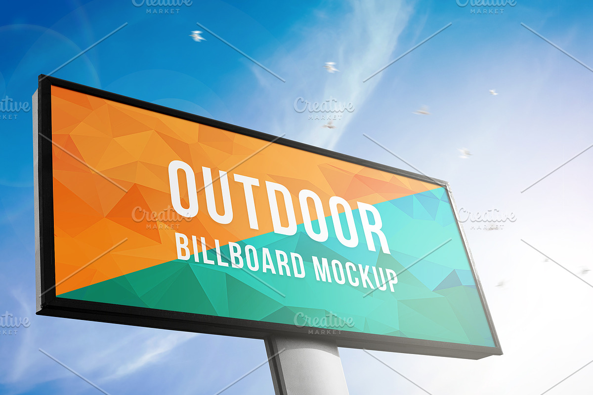 Billboard Mockup Bundle, an Advertising Mockup by CREATIVE DUDE (Photo 9 of 16)