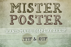 Mr Poster Font