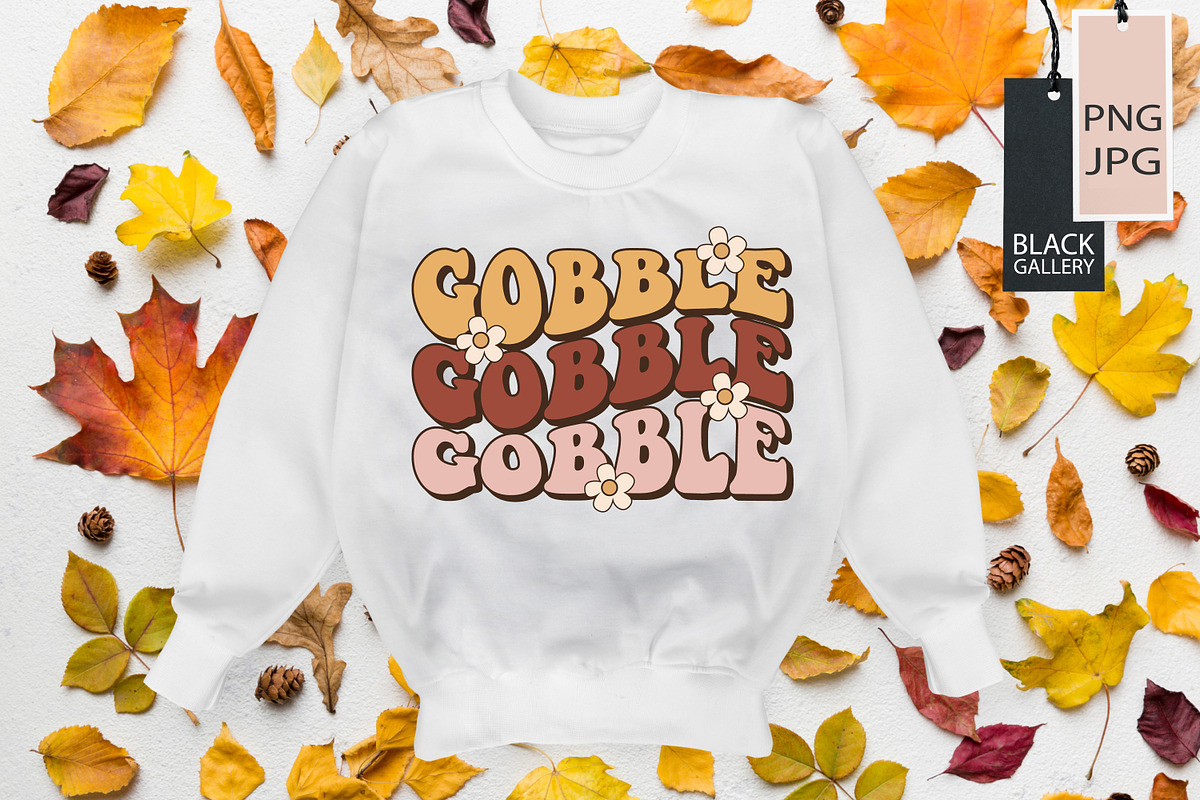 Retro Thanksgiving PNG Sublimation, a Graphic by Black Gallery (Photo 4 of 5)