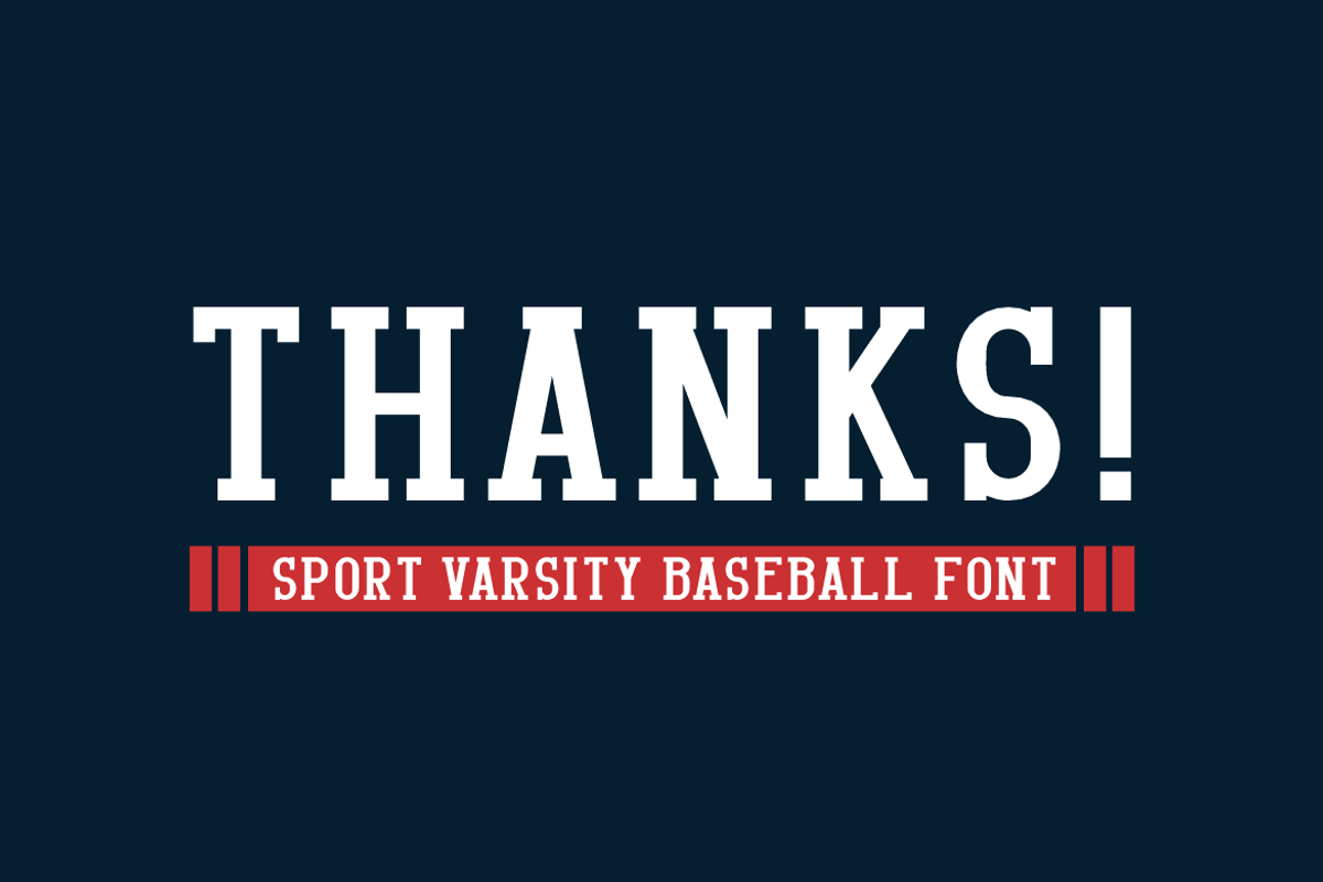 Vebruga - Varsity Font, a Slab Serif Font by Iqsiart Studio (Photo 5 of 6)