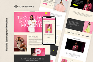Squarespace Template: Pop Culture
