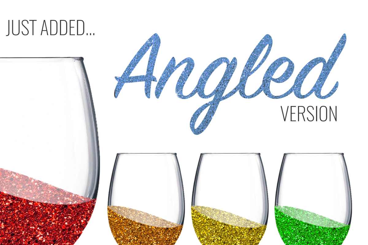 Stemless Wineglass Mockup & Glitter, a Product Mockup by SarahDesign (Photo 4 of 12)