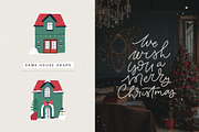 Christmas House Creator | svg png ai, a Seasonal Illustration by Olia (Thumbnail 21 of 28)