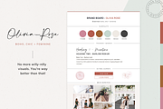 Olivia-Rose Slide Canva Templates, a Templates & Theme by The Canva Template Shop (Thumbnail 6 of 6)