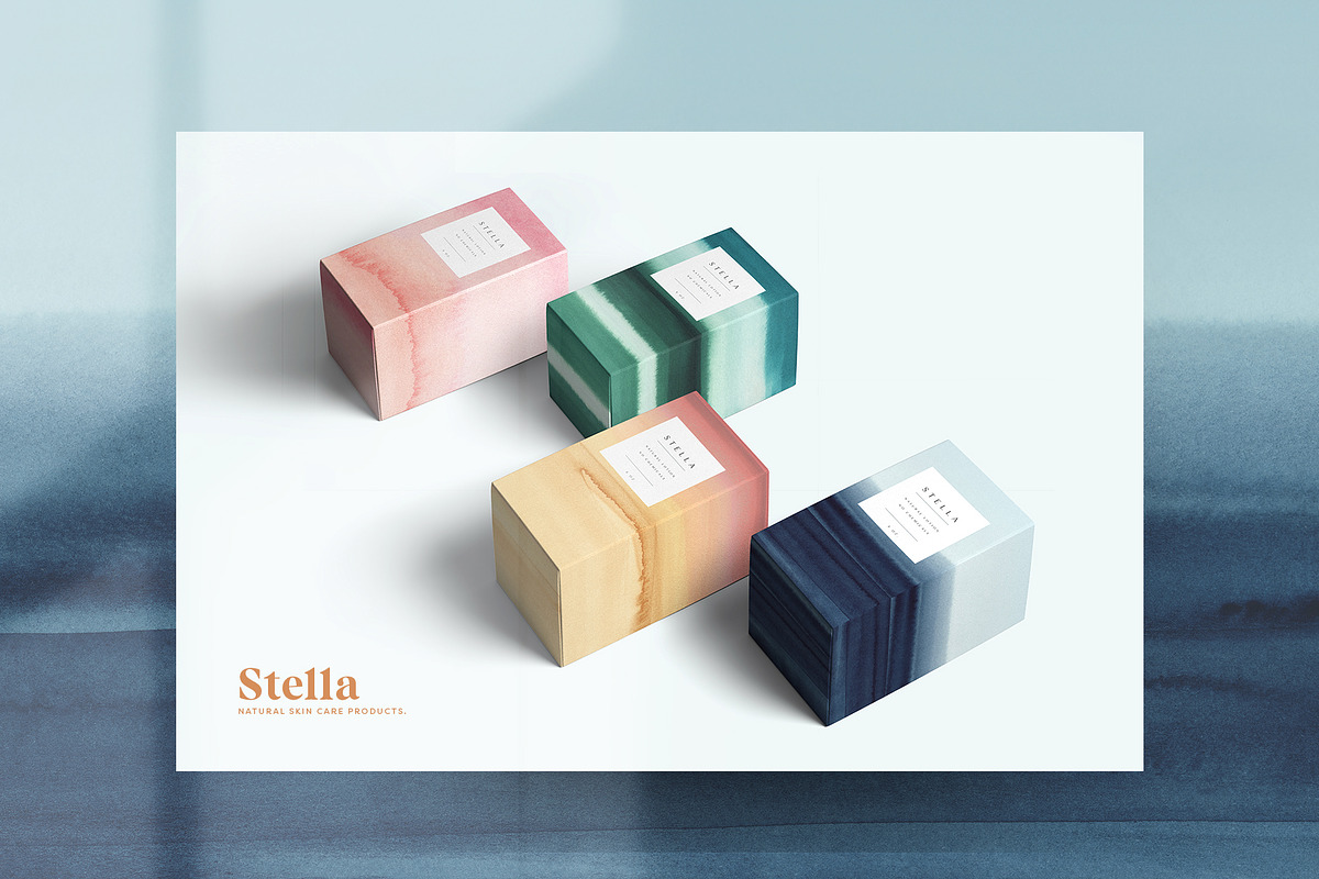Modern Watercolor Backgrounds, a Texture Graphic by Basia Stryjecka (Photo 10 of 12)