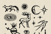 Vintage Dark Academia Bundle, an Object Graphic by Annie Konst (Thumbnail 2 of 14)