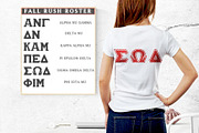 Varsity Greek Lettering, a Handwritten Font by Fontastic Ventures (Thumbnail 5 of 6)