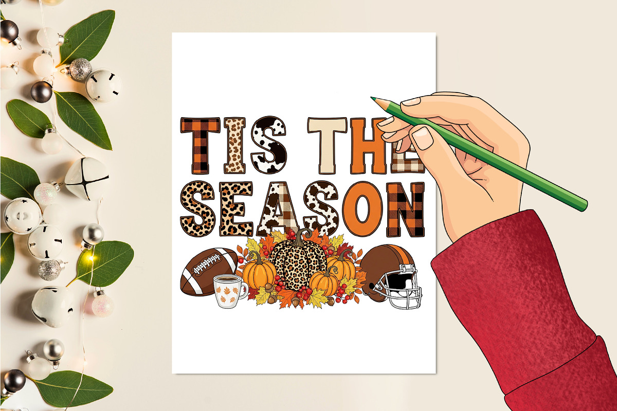 Fall Png, Tis the Season png, a Seasonal Illustration by Rose Art (Photo 4 of 4)