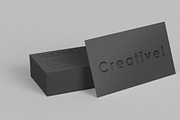 Engraved Business Card Bundle, a Business Card Template by GaiaaDesigns (Thumbnail 3 of 6)