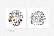 Sealife collection, an Illustration by adehoidar (Thumbnail 4 of 5)
