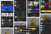 Music Streaming Mobile App, a Websites & App Template by SLAB! Design (Thumbnail 5 of 5)