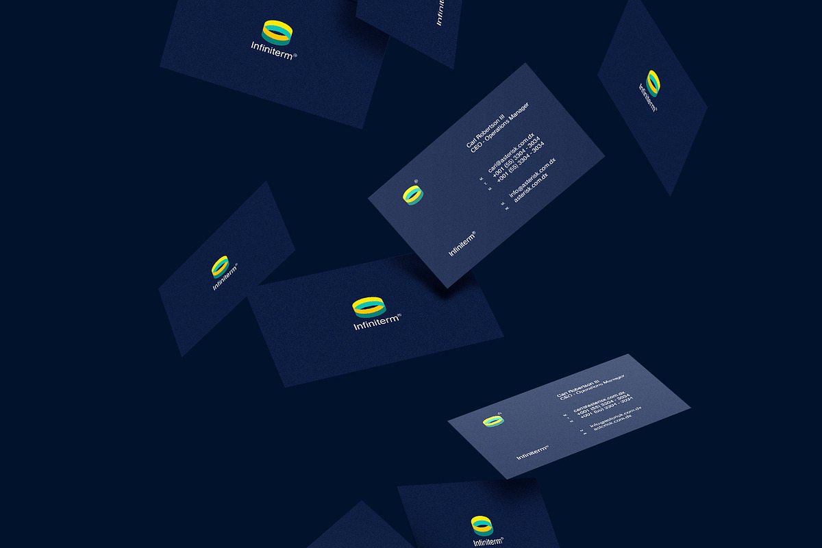 Business cards template: Infiniterm, a Business Card Template by Srg® (Photo 3 of 4)