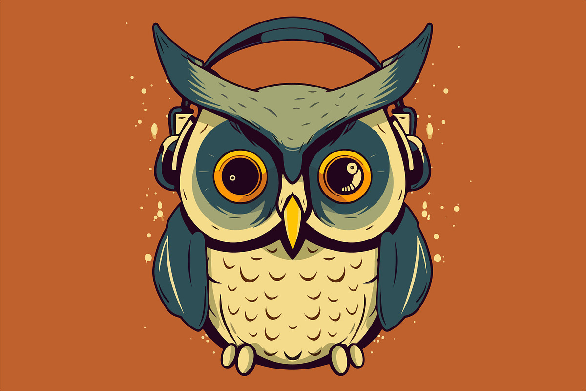 62 t-shirt designs. Big musical bund, an Animal Illustration by Fractal fonts & graphics (Photo 38 of 63)