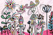 Mariachi Magic: playful Mexican, a Person Illustration by NiiiNArt (Thumbnail 8 of 8)
