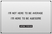 Anteng | Dual Width Font, a Sans Serif Font by Mojibam (Thumbnail 8 of 8)