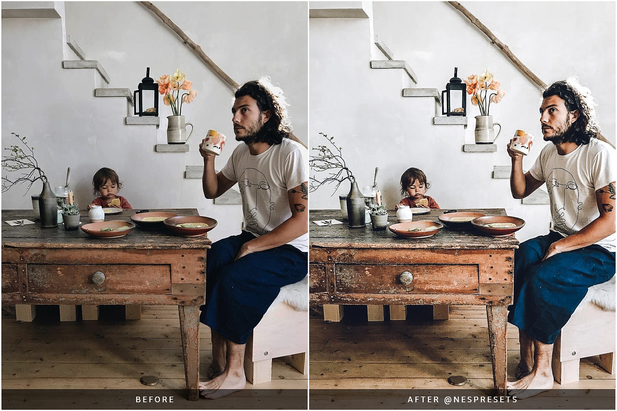 CLEAN TONES LIGHTROOM PRESETS, an Action Add-On by Nes Design Co (Photo 7 of 10)
