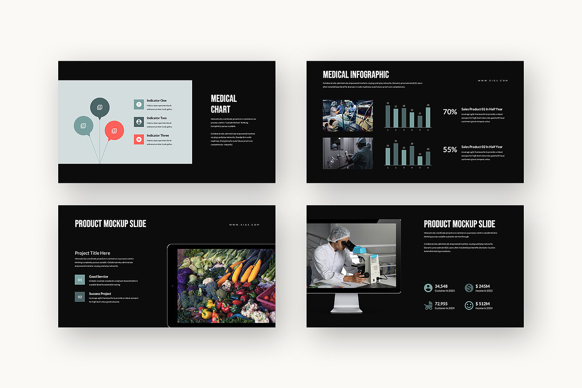 Eigs : Wellness Brand Google Slides, a Presentation Template by Punkl Camp (Photo 14 of 16)
