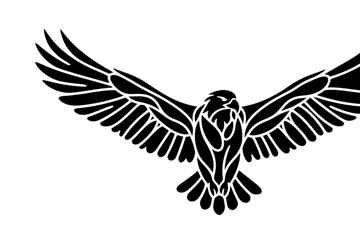 Powerful eagle flying wall art, an Illustration by Amazin_art (Photo 2 of 26)