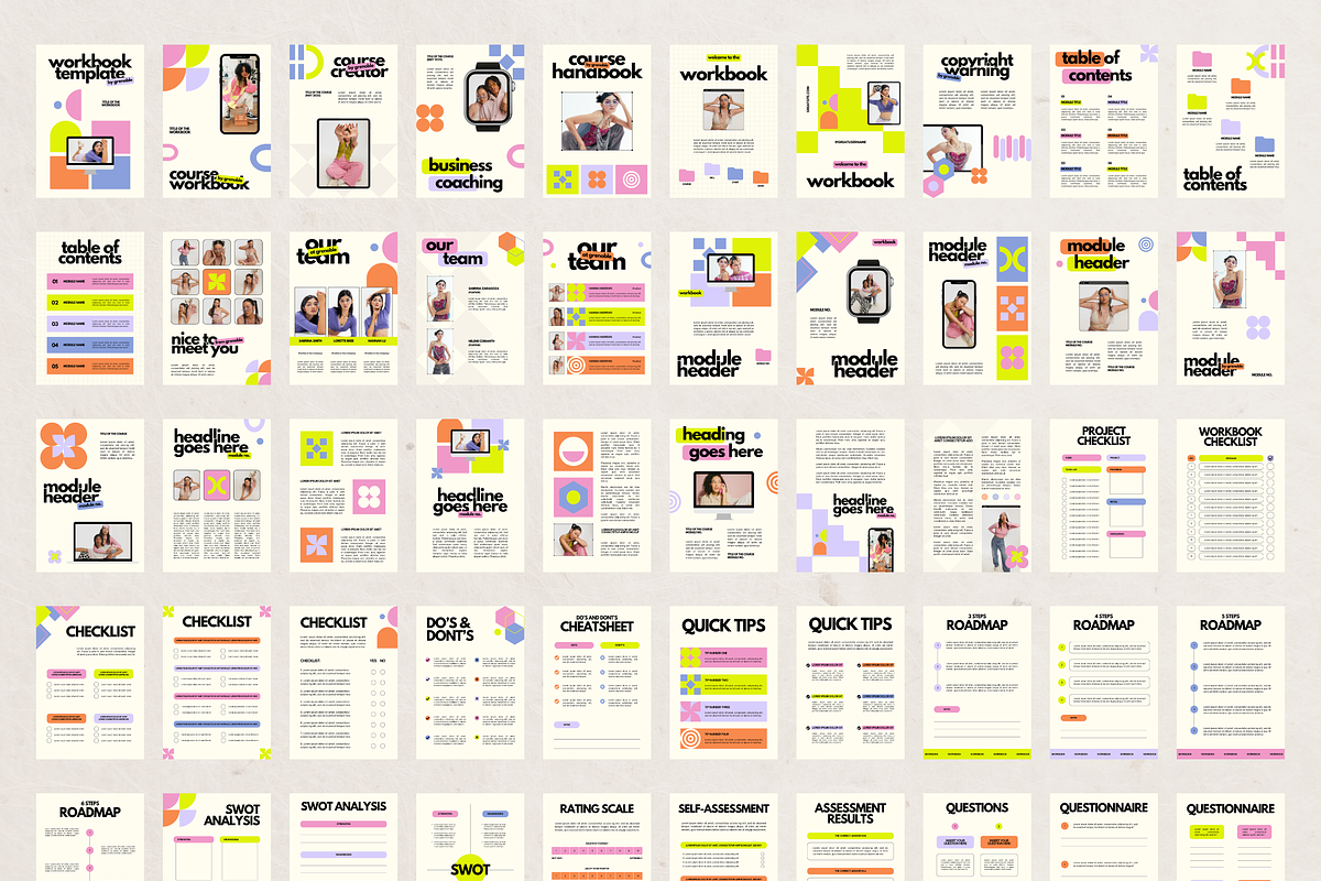 Canva Workbook Template for Coaches, a Magazine Template by Branding Babe Co. (Photo 7 of 10)