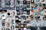 COLLAGE BUNDLE Mixed-Media Scrapbook, an Object Graphic by alenaganzhela (Thumbnail 11 of 11)