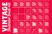Vintage Illustrator Brush-Kit, a Brush Add-On by Leonard Posavec (Thumbnail 7 of 10)
