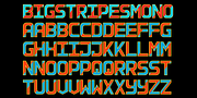 BigStripesMono, a Sans Serif Font by Ingrimayne Type (Thumbnail 5 of 7)