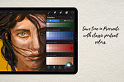 Classic Portrait Procreate Palette, a Palette Add-On by April Moffatt (Thumbnail 11 of 11)
