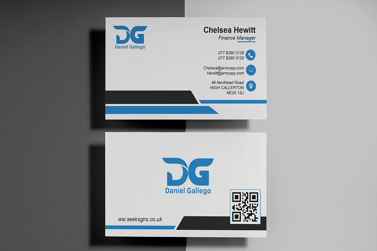 Elegant PSD Business Card Template preview 2