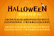 Halloween Pumpkins, a Script Font by Voysla's Shop (Thumbnail 3 of 14)