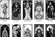 22 Tarot Patterns of Major Arcana, an Object Graphic by lynnn423 (Thumbnail 4 of 8)