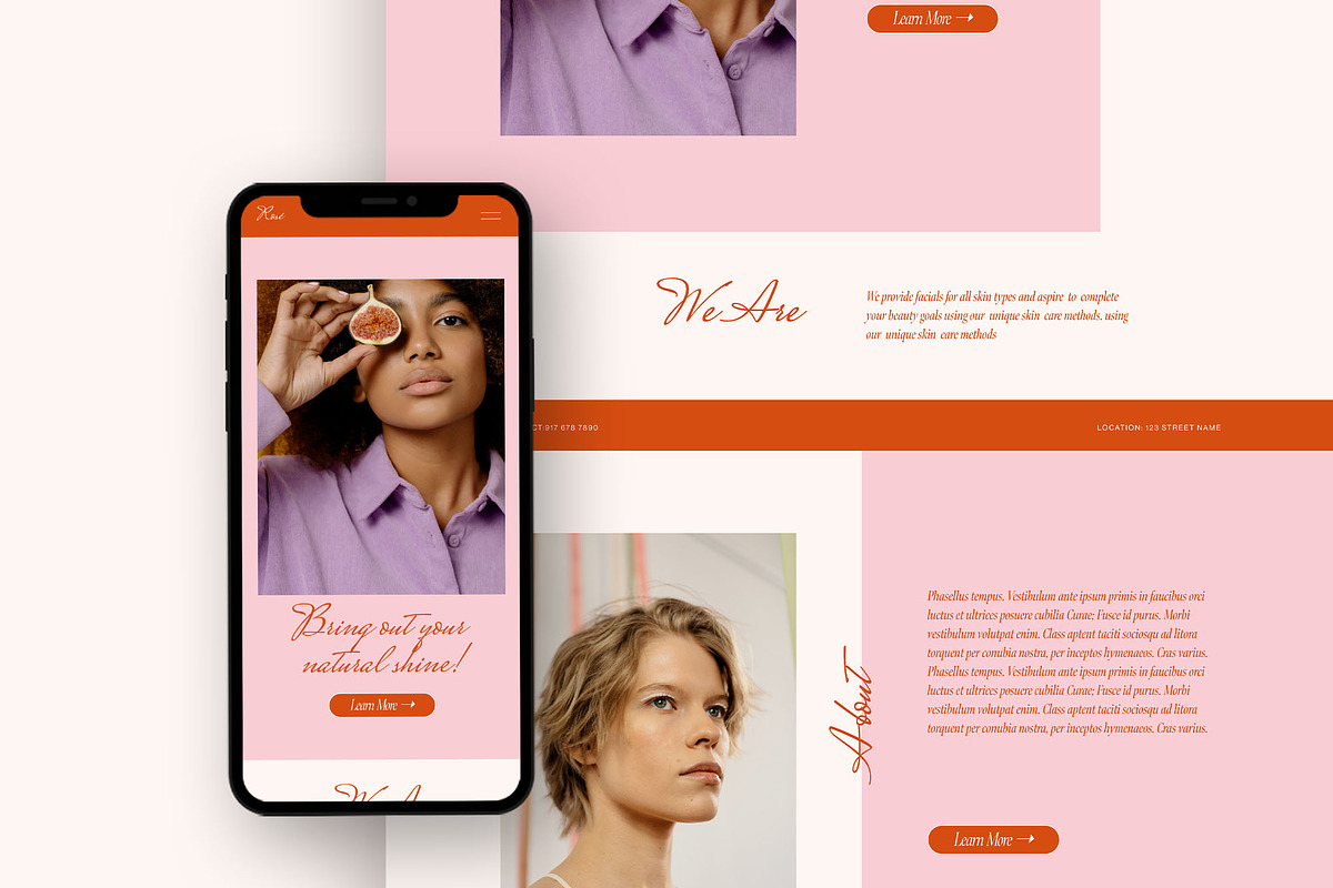 Squarespace 7.1 Website Template, a Landing Page Template by Kseniia_Design (Photo 8 of 11)